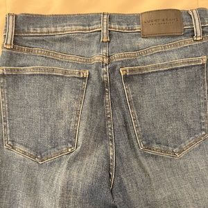 Lucky Brand High Rise Straight Leg Zoe Womens Jeans